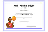 Download 10 Basketball Mvp Certificate Editable Templates intended for Awesome Basketball Achievement Certificate Templates