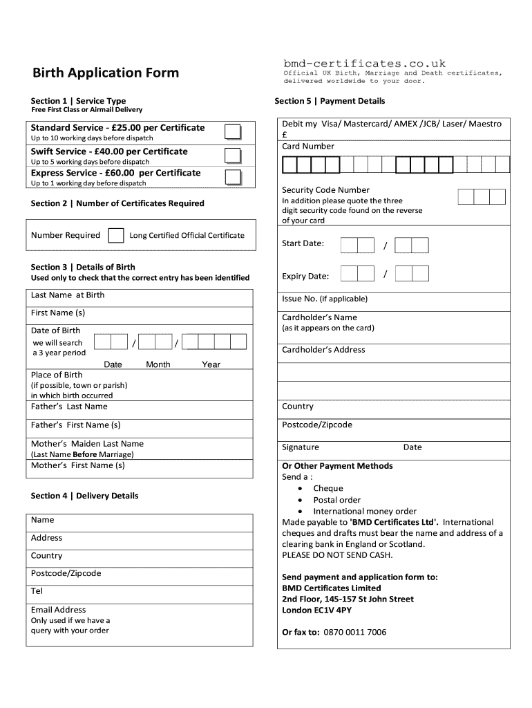 Fillable Death Certificate Uk  Fill Online Printable throughout Birth Certificate Template Uk