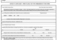 Fillable Form 241  Application For Certificate Of in Certificate Of Authorization Template