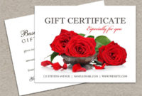 Free 19 Gift Certificate Examples In Psd  Word  Ai intended for Best Valentine Gift Certificate Template