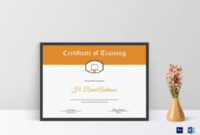 Free 28 Training Certificate Templates In Ai  Indesign intended for Netball Certificate