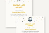 Free 8 Sample Funny Certificate Templates In Pdf  Psd intended for Amazing Fun Certificate Templates
