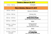 Free 9 Sample Conference Agenda Templates In Pdf  Ms Word intended for Amazing Agenda Template For Event
