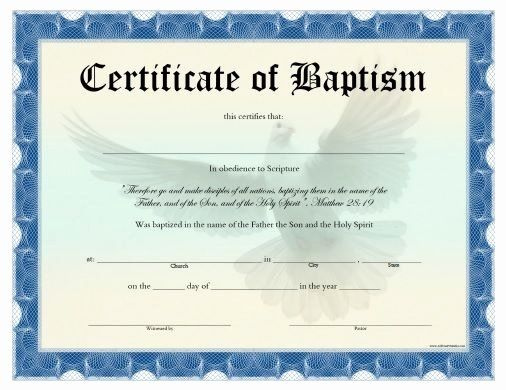 Free Editable Baby Dedication Certificates Lovely Free within Best Baptism Certificate Template Word