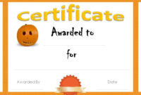Free Halloween Costume Awards inside Halloween Costume Certificates 7 Ideas Free
