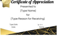 Free Printable Certificate Of Appreciation Template throughout Awesome Thanks Certificate Template