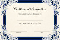 Free Printable Certificate Templates Design intended for Scholarship Certificate Template