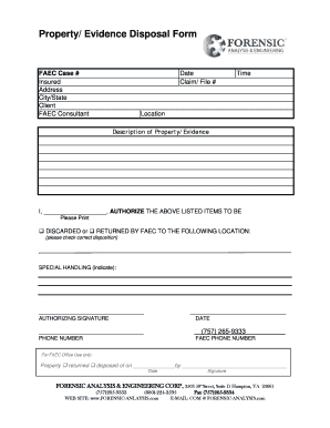 Get Property Evidence Forms To Fill Online In Pdf  Sample in Child Visitation Log Template