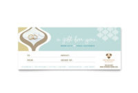 Gift Certificate Design Templates  Indesign Word throughout Quality Gift Certificate Template Publisher
