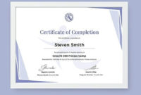 How To Make A Training Completion Certificate 8 intended for Best Workshop Certificate Template