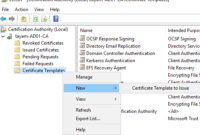 How To Set Up Automatic Certificate Enrollement In Ad in Awesome Active Directory Certificate Templates