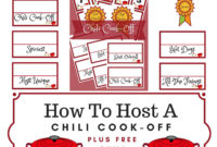How To Throw The Ultimate Chili Cook Off Lake Life State regarding Chili Cook Off Certificate Templates