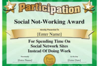 Image Result For Funny Employee Award Categories  Funny throughout Best Certificate Of Job Promotion Template 7 Ideas