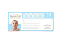 Infant Care  Babysitting Brochure Template Design pertaining to Best 7 Babysitting Gift Certificate Template Ideas