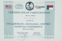 "Let'S Study English Together"  My Certificates And Awards in Best International Conference Certificate Templates