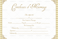 Marriage Certificate Format  Editable Designs In Word in Blank Marriage Certificate Template