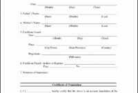 Mexican Marriage Certificate Translation Template  Great regarding Amazing Mexican Marriage Certificate Translation Template