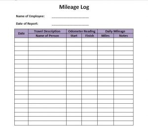 Mileage Form Template  Charlotte Clergy Coalition regarding Awesome Fuel Mileage Log Template