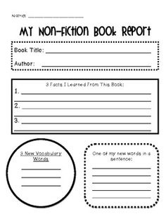 Nonfiction Book Reports For Middle School  The Best Place throughout Multi Day Meeting Agenda Template