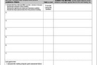 One Page Project Status Report Template  A Weekly Status with Quality Weekly Staff Meeting Agenda Template