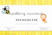 Pin On Certificate Customizable Design Templates inside Printable Spelling Bee Award Certificate Template