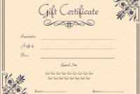 Pin Templates 6 Business Gift Certificate Templates To with Sales Certificate Template