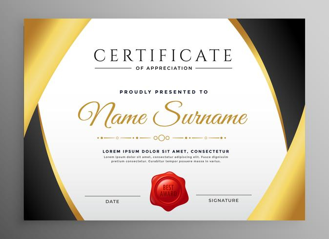 Premium Certificate Of Appreciation Template  Download with Printable Recognition Certificate Editable
