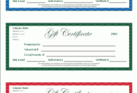 Printable Gift Certificates  This Is Another Printable within Amazing Printable Gift Certificates Templates Free