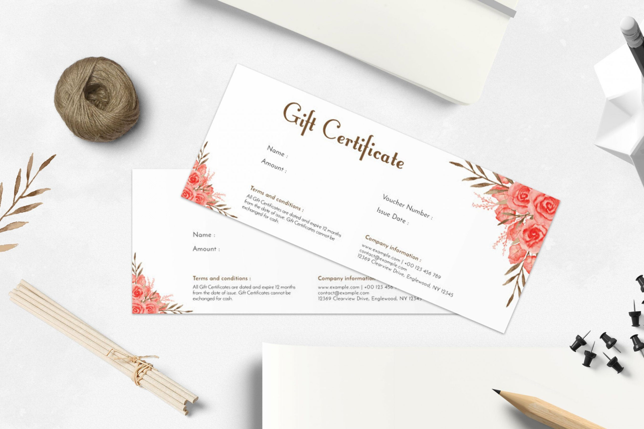 Printable Gifts Certificate Templates Clean And Elegant with regard to Printable Elegant Gift Certificate Template