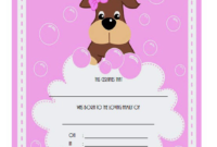 Puppy Birth Certificate Free Printable 8 Distinctive Ideas throughout Awesome Pet Birth Certificate Template