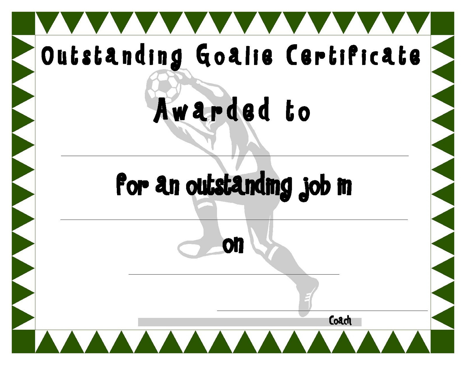 Soccer Certificate Templates  Activity Shelter throughout Free Soccer Achievement Certificate Template