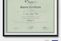 Sports Certificate Template  6 Word Psd Format Download intended for Sports Award Certificate Template Word