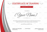 Squash Training Certificate Design Template In Psd Word inside Training Certificate Template Word Format