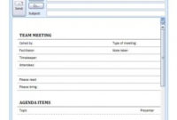 Staff Meeting Agenda Template within Printable Business Strategy Meeting Agenda Template