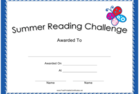Summer Reading Challenge Certificate Template Download throughout Accelerated Reader Certificate Templates