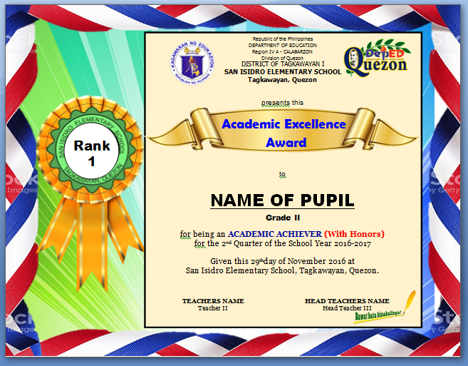 Template02 657×513  Student Awards Certificates with regard to Printable Math Certificate Template 7 Excellence Award