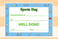 The 25 Best Printable Certificates Ideas On Pinterest regarding Sports Day Certificate Templates Free