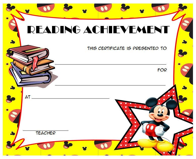 Top 10 Editable Reading Award Certificates Free in Reading Certificate Template Free