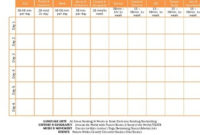 Weekly Schedule Templatebee Here Homeschool  Tpt within Weekly Agenda Template Notion