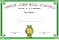 Weight Loss Certificate Template Free 8 New Designs in Free Bake Off Certificate Templates