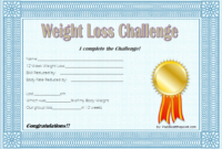 Weight Loss Certificate Template Free 8 New Designs in Free Bake Off Certificate Templates