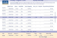 Weightlossweeklyprogresschartfreepdfdownload 10 in Weight Loss Certificate Template Free
