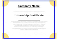 Work Experience Certificate Templates  Best Samples for Template Of Experience Certificate