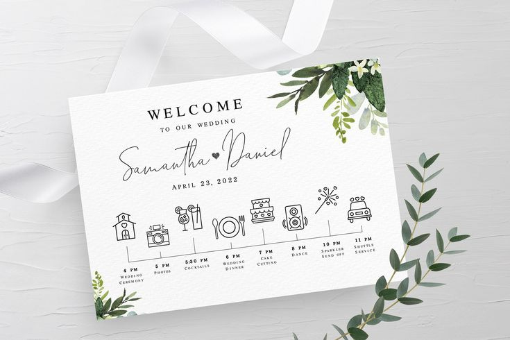 Timeline Template Fully Editable Schedule Of Events for Bridal Shower Itinerary Template