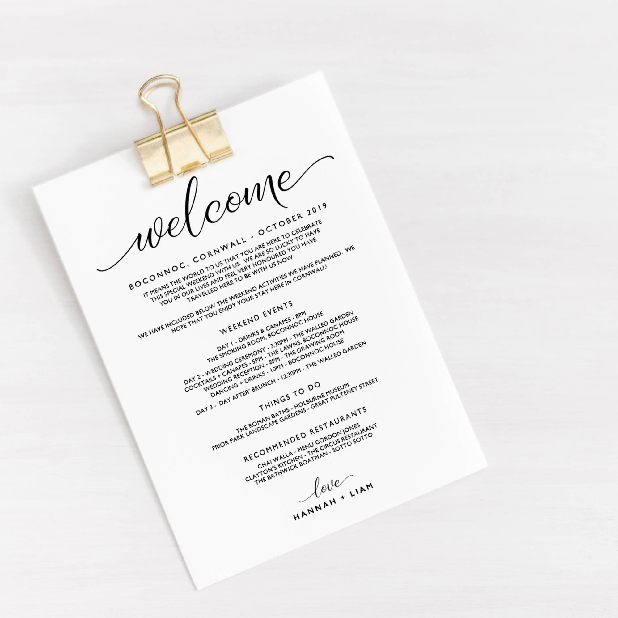 Wedding Welcome Itinerary Template Editable Wedding  Etsy pertaining to Wedding Welcome Itinerary Template